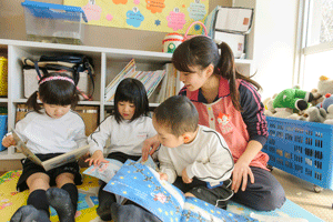 附属三松幼稚園での実習2