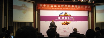 ICADL2011会議の開会式